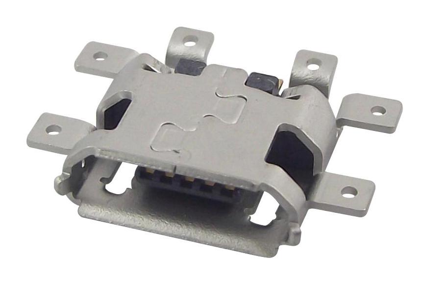 47491-0001 USB CONN, 2.0, MICRO USB TYPE B, RCPT MOLEX