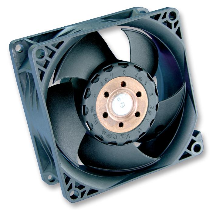 8214J/2H3 FAN, AXIAL, 80X80X38MM, 24VDC EBM-PAPST