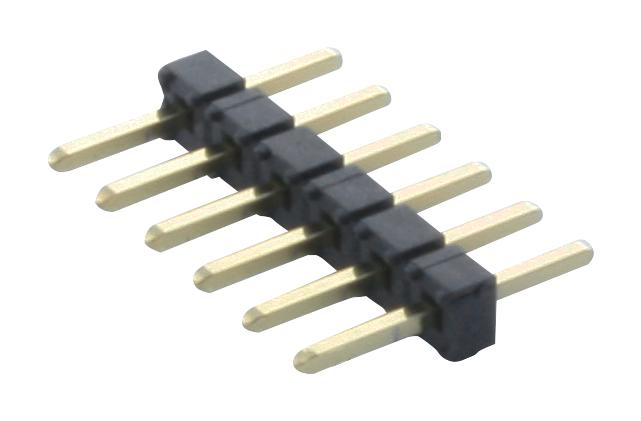 TMM-106-01-G-S HEADER, 2MM, SINGLE THRU HOLE, 6WAY SAMTEC