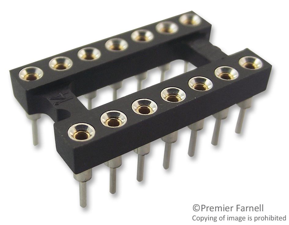 14-3518-10 SOCKET, DIP, 14WAY ARIES