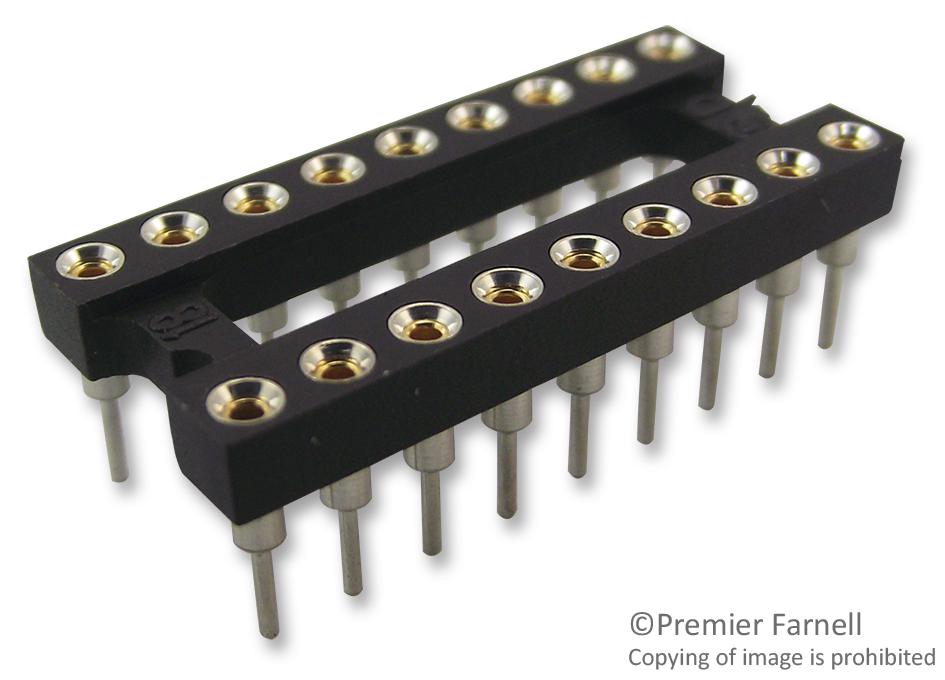 18-3518-10 SOCKET, DIP, 18WAY ARIES