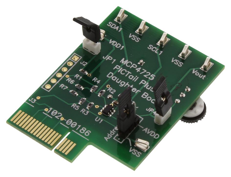 MCP4725DM-PTPLS PICTAIL PLUS, DAC, DAUGHTER BOARD MICROCHIP
