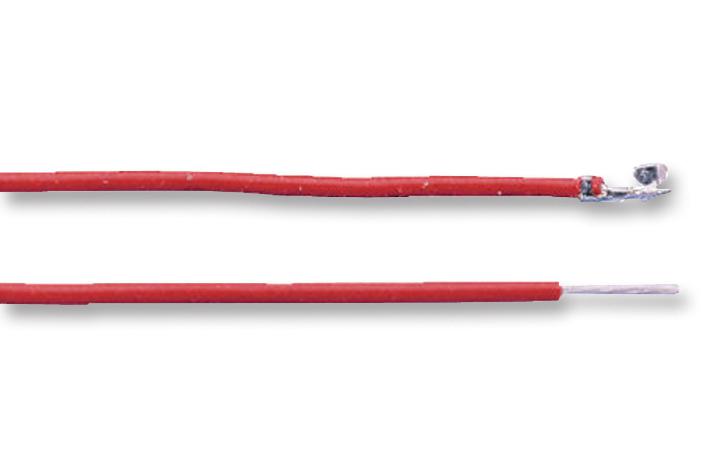 SH3-SS5-28150 LEAD, SOCKET/FREE END, 150MM, RED JST (JAPAN SOLDERLESS TERMINALS)