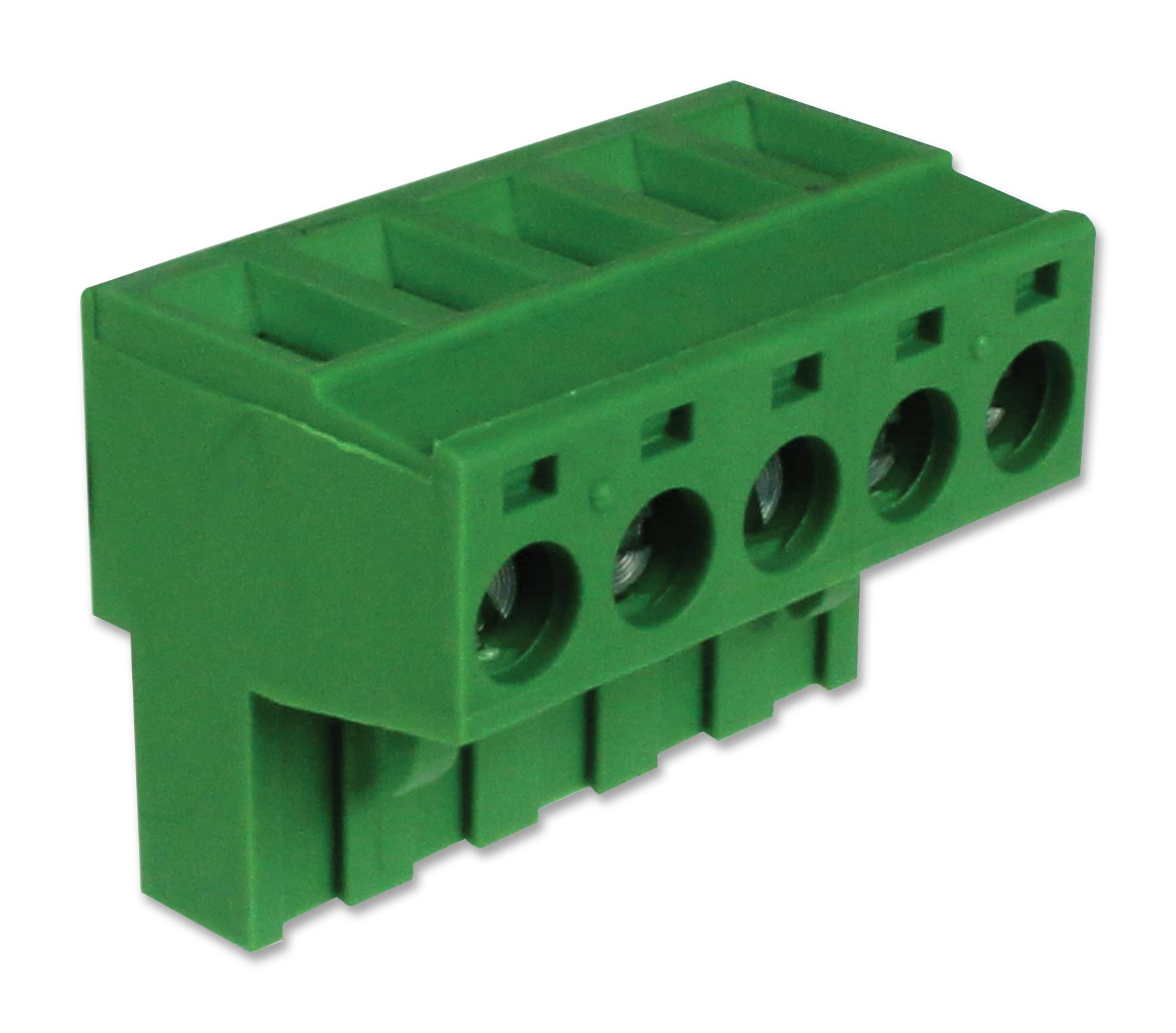 CTB9208/5 TERMINAL BLOCK, PLUGGABLE, 5POS, 12AWG CAMDENBOSS