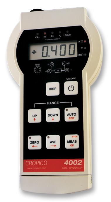 930139 MICROHMMETER, HAND HELD, DO4002 CROPICO