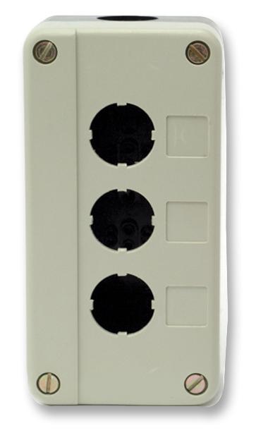 RC-3M 22MM SWITCHES 3 HOLE METAL ENC MULTICOMP