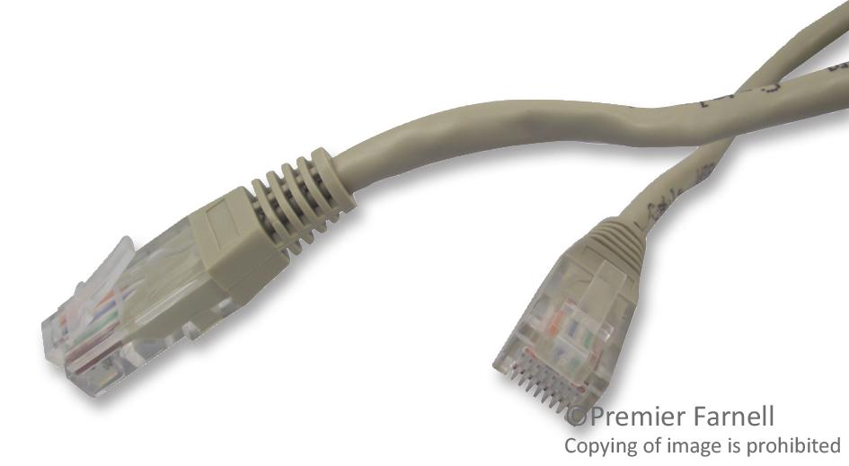 PS11038 PATCH LEAD, CAT 5E, 15M GREY PRO SIGNAL