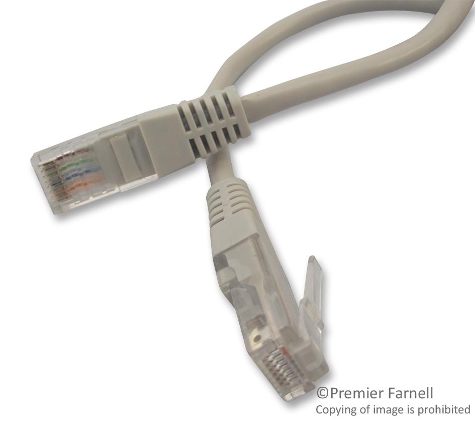 PS11039 PATCH LEAD, CAT 5E, 20M GREY PRO SIGNAL