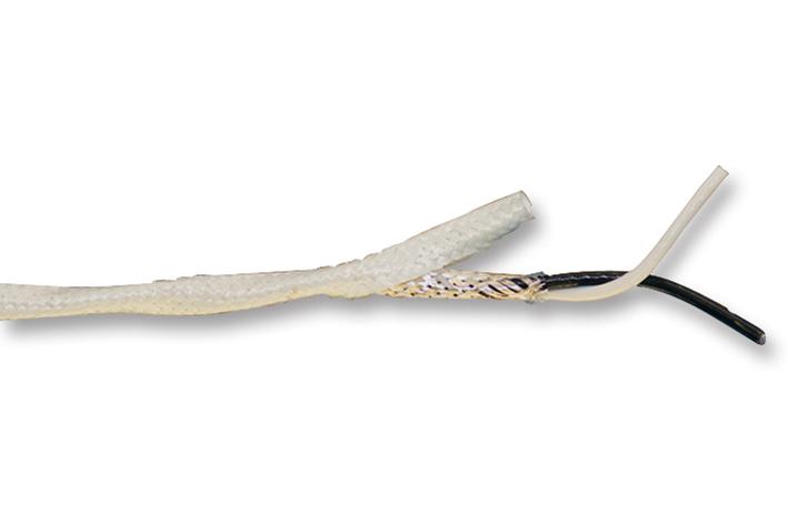 2803/2 WH005 CABLE, 12AWG, 2 CORE, WHITE, 30.5M ALPHA WIRE