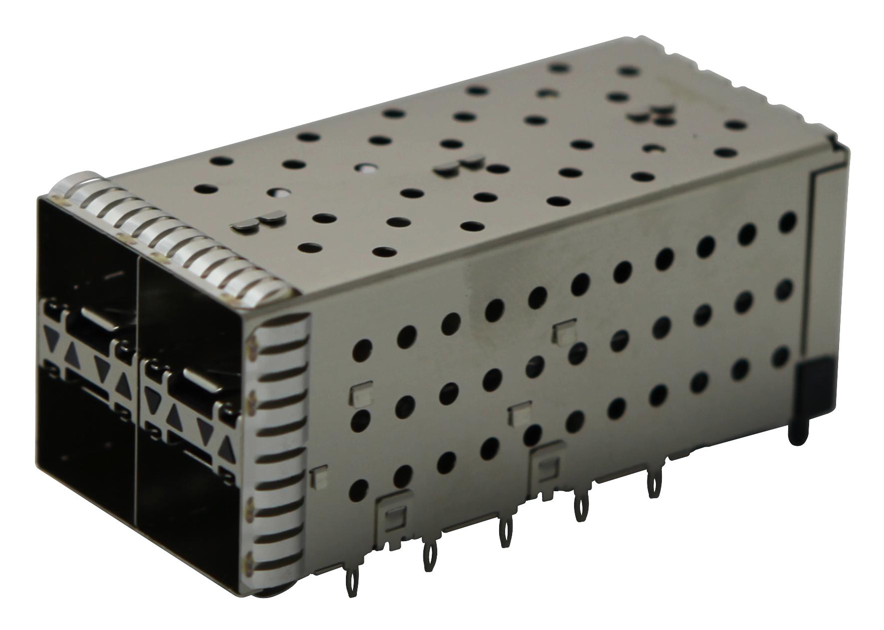 2007637-5 CAGE, STACKED, 2X2, SFP+, LIGHT TE CONNECTIVITY