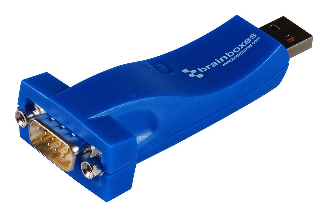 US-101 ADAPTOR, USB-SERIAL, 1 X RS232 BRAINBOXES