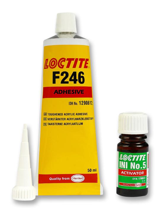 F246, 50ML LOCTITE F246, WITH NO 5 INITIATOR KIT LOCTITE
