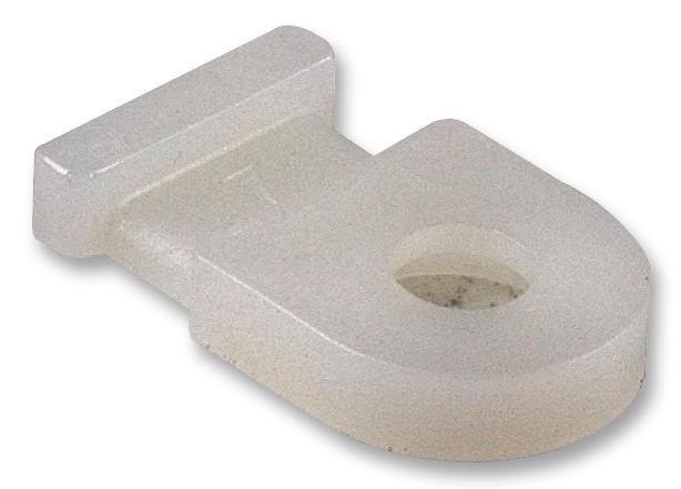 151-28219 CABLE TIE MOUNT, WHITE, SCREW, PK100 HELLERMANNTYTON
