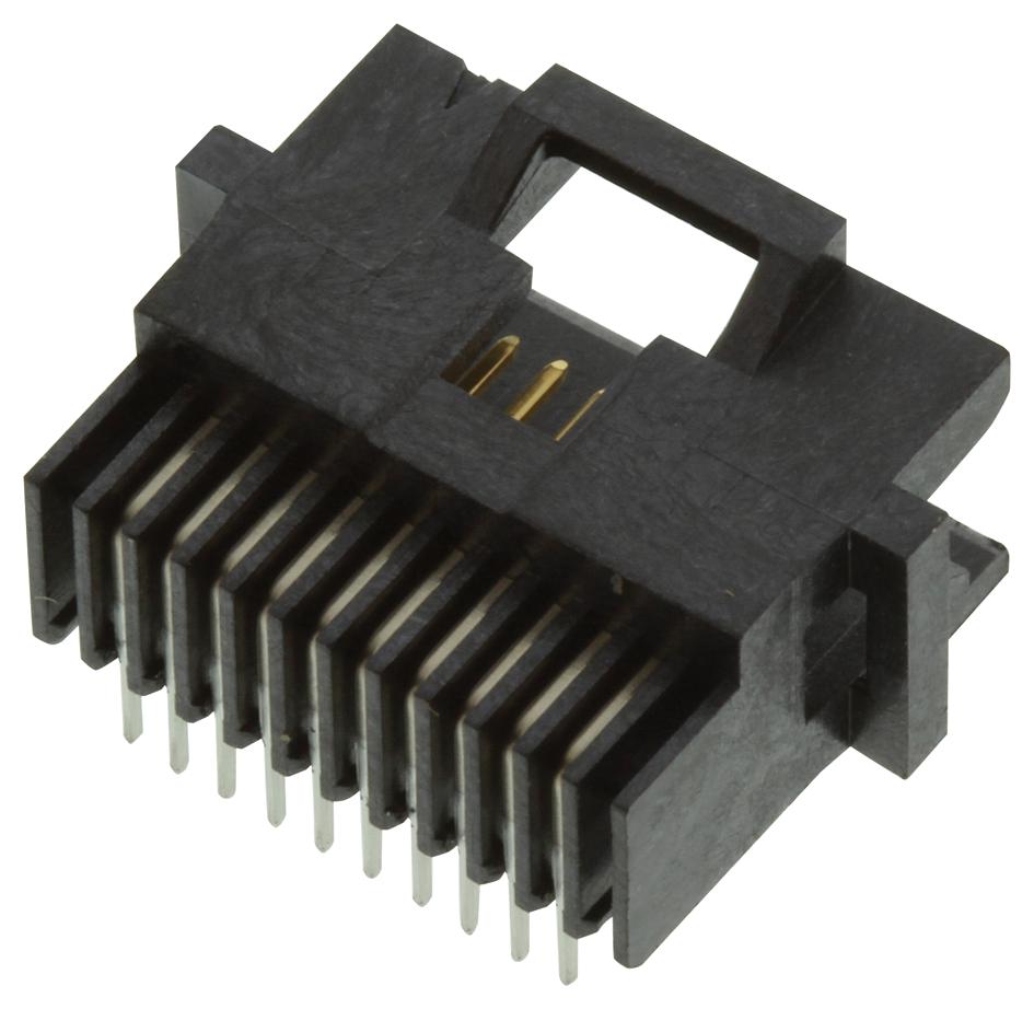 5-104069-1 HEADER, R/A, 20WAY, TH AMP - TE CONNECTIVITY