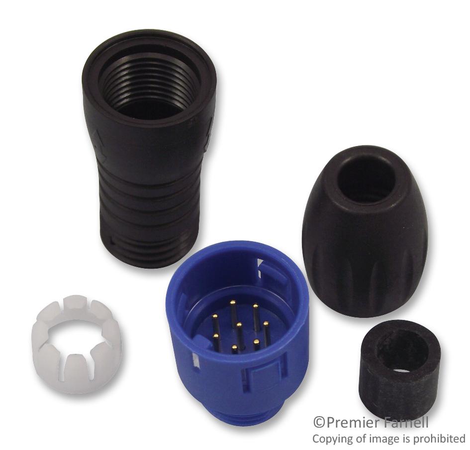 99-9125-60-08 PLUG, FREE, 4-6MM, BLUE, 8WAY BINDER