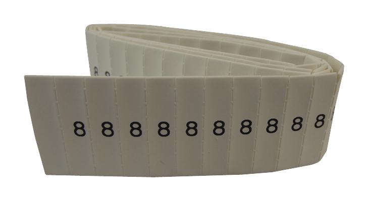 LHS12-4TW/8 CABLE MARKER, H/S, 12/4, 8, PK100 PRO POWER