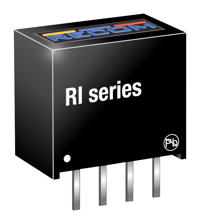 RI-2405S DC/DC CONVERTER, 2W, 5V RECOM POWER