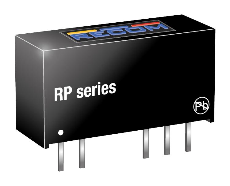 RP-2424S DC-DC CONVERTER, 24V, 0.042A RECOM POWER
