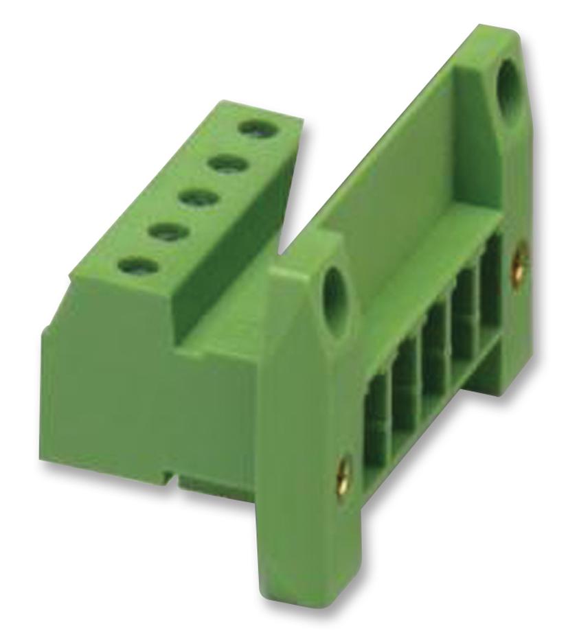DFK-PC 4/3-GF-7.62 TERMINAL BLOCK, PLUGGABLE, 3POS, 10AWG PHOENIX CONTACT