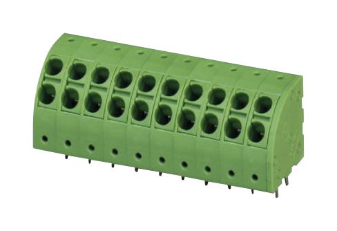 PTDA 2,5/4-5.0 TERMINAL BLOCK, WIRE TO BRD, 4POS, 14AWG PHOENIX CONTACT