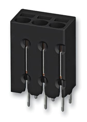 PTSM 0,5/ 5-2,5-V-THR TERMINAL BLOCK, WIRE TO BRD, 5POS, 20AWG PHOENIX CONTACT