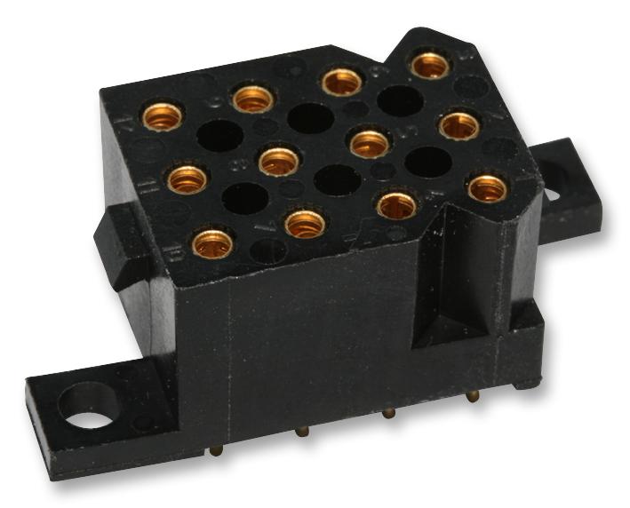 SMS12GE3 SOCKET, PCB, 12WAY SOURIAU-SUNBANK / EATON