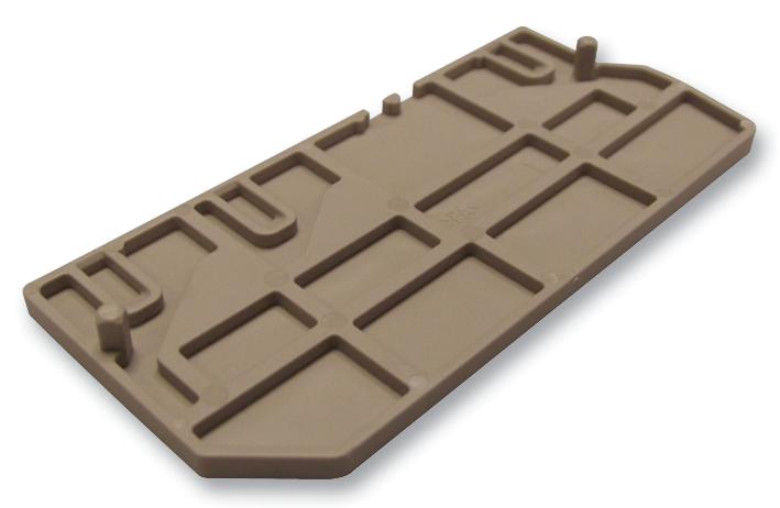 1896480000. END PLATE, PAP 2.5/4/3AN WEIDMULLER