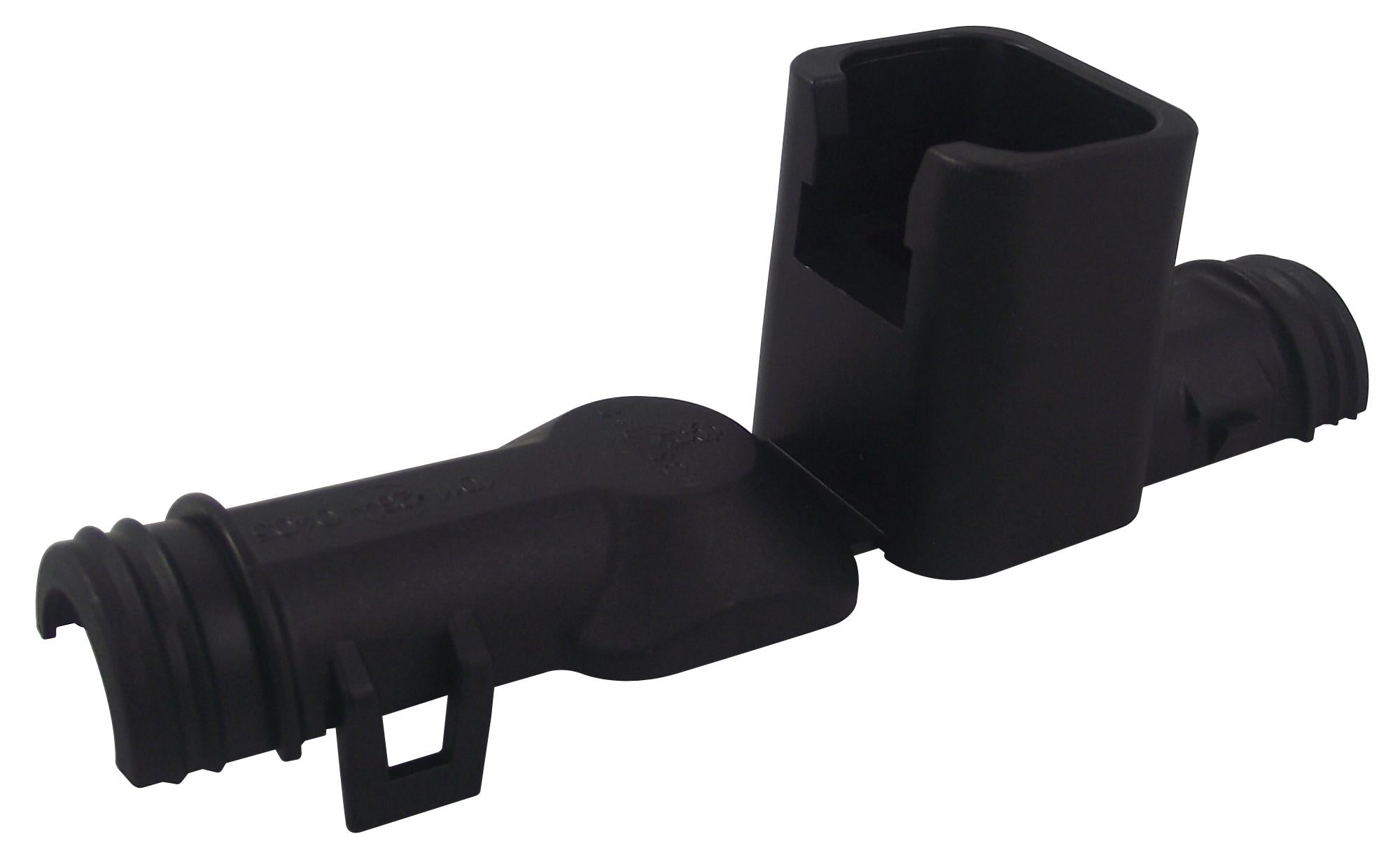 1011-264-0405 BACKSHELL, DT, PLUG, R/A, 4WAY DEUTSCH - TE CONNECTIVITY