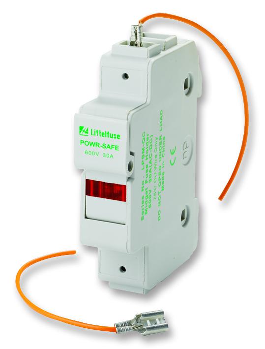 LPSM0002ZXID FUSE HOLDER, DIN RAIL MOUNT LITTELFUSE