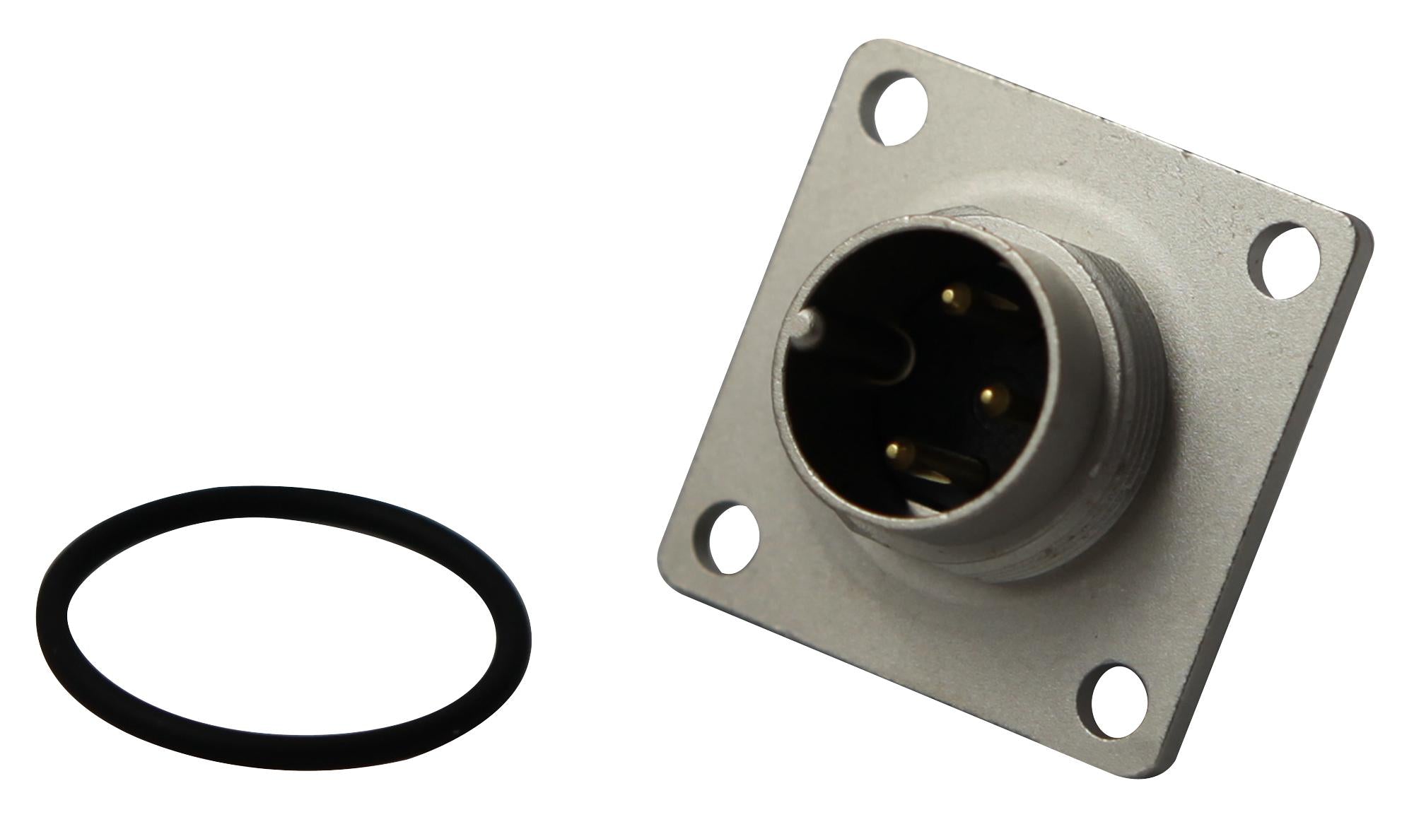 0318 03 PLUG, FLANGE CHASSIS, 3 WAY LUMBERG