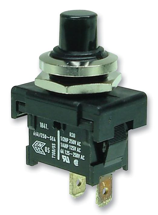 1841.1201-01 SWITCH, PUSHBUTTON, SPNO, 6A MARQUARDT