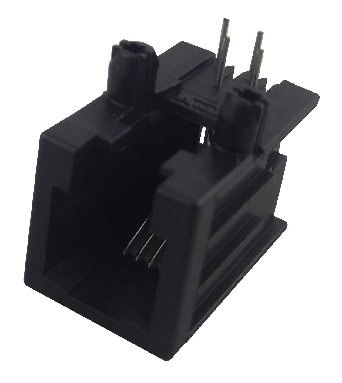 215875-1 CONNECTOR, RJ22, JACK, 1PORT, 4P4C AMP - TE CONNECTIVITY