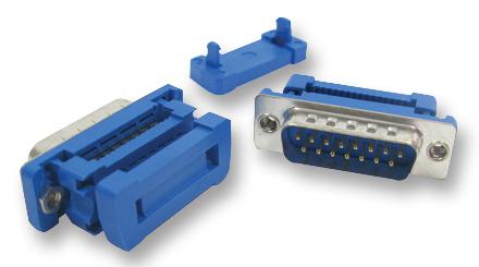 618015226221 PLUG, D SUB, IDC, UNC 4-40, 15WAY WURTH ELEKTRONIK