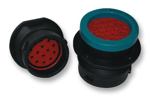 HDP24-24-47PE-L017 RECEPTACLE, JAM NUT, HDP, 47WAY, PIN DEUTSCH - TE CONNECTIVITY