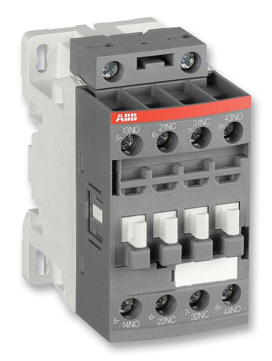 NF22E-14 CONTACTOR, DPST-NO/NC, 690V, DINRAIL ABB