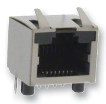 RJHSE5380 MODULAR JACK, RJ45, CAT5, SHIELDING AMPHENOL ICC