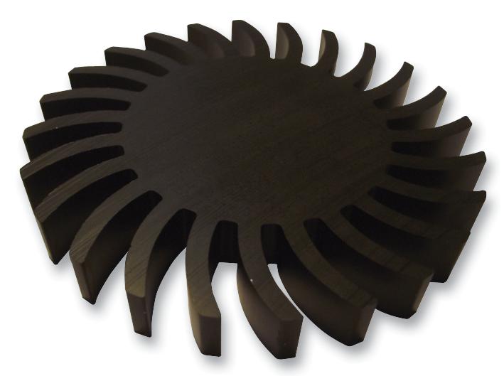 SK 572 10 SA LED HEATSINK, STANDARD EXTRUDED FISCHER ELEKTRONIK