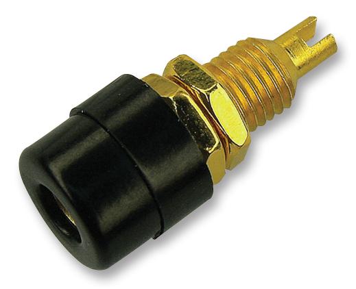 930176700 SOCKET, 4MM, BLACK, 5PK , BIL 20 HIRSCHMANN TEST AND MEASUREMENT