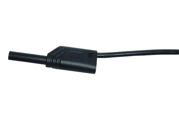 934095100 TEST LEAD, BLK, 1M, 1KV, 16A HIRSCHMANN TEST AND MEASUREMENT