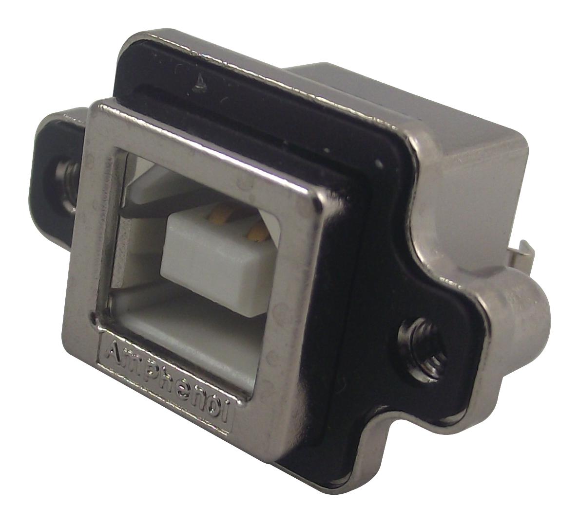 MUSBD51100 USB, 2.0 TYPE B, RECEPTACLE, TH AMPHENOL ICC