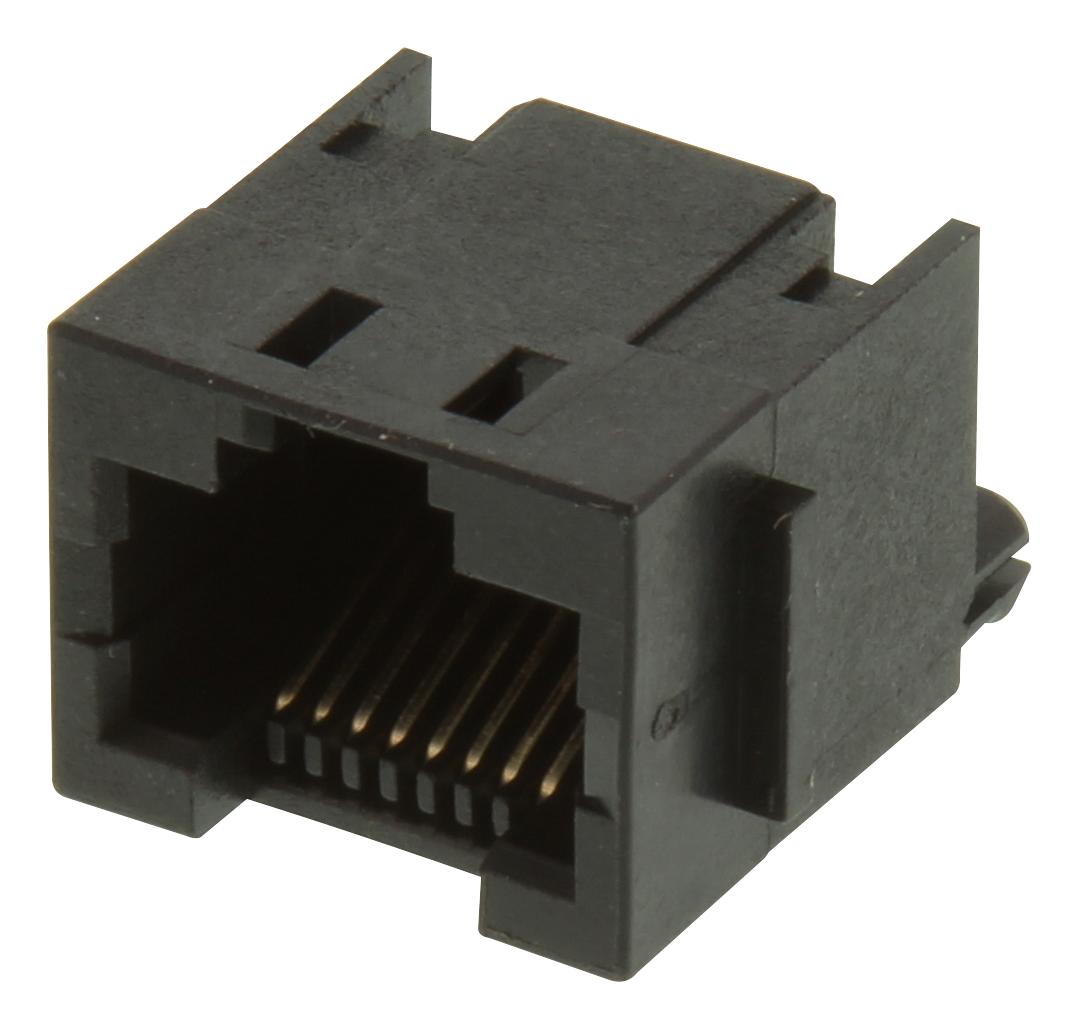 RJHSE-3080 JACK, RJ45, VERTICAL, 1PORT AMPHENOL ICC