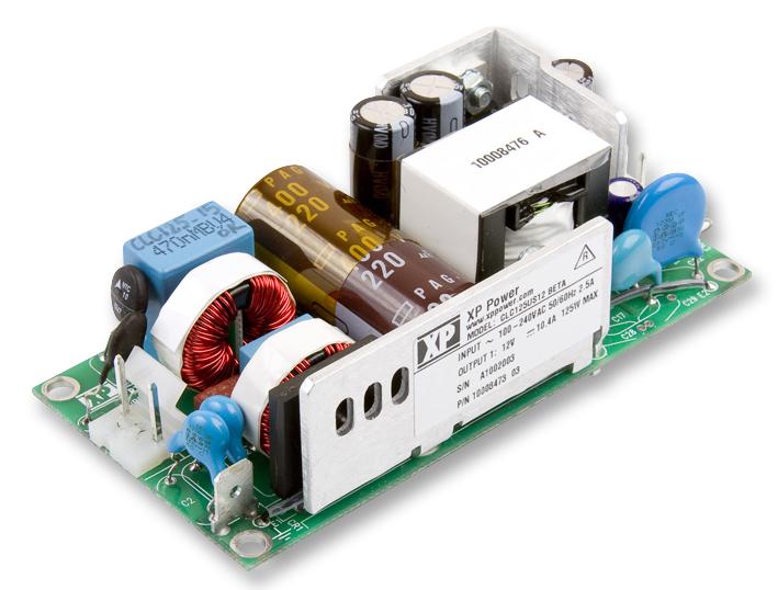 CLC125US12 AC/DC, 125W, 2"X4" SINGLE OUTPUT, 12 XP POWER