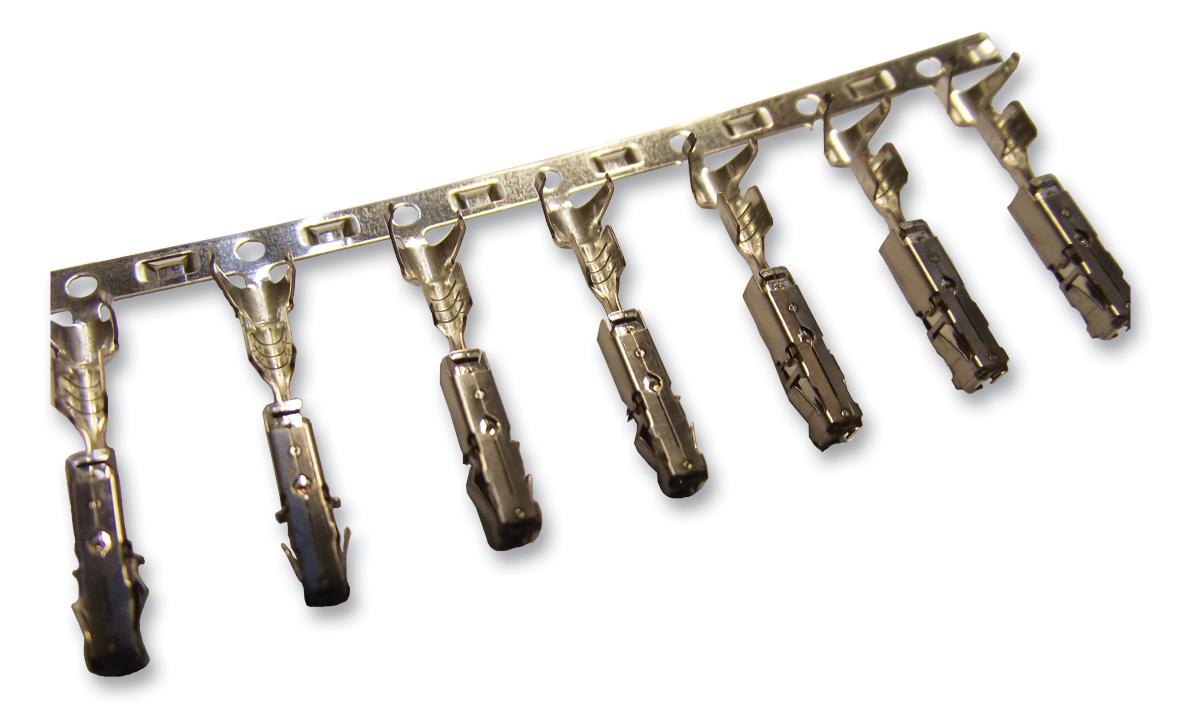 1241380-1 CONTACT, CRIMP, SOCKET, 20-17AWG, REEL AMP - TE CONNECTIVITY