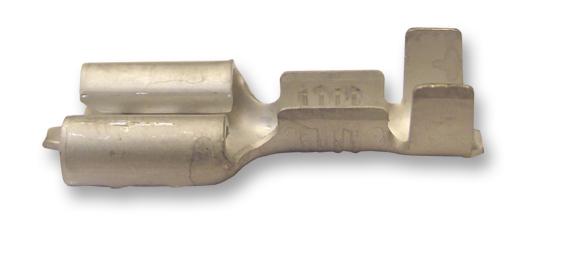 6-160465-0 FEMALE DISCONNECT, 6.35MM, 18-15AWG AMP - TE CONNECTIVITY