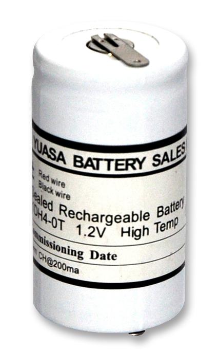 1DH4-0T BATTERY,D,NI-CAD,4AH,1.2V YUASA