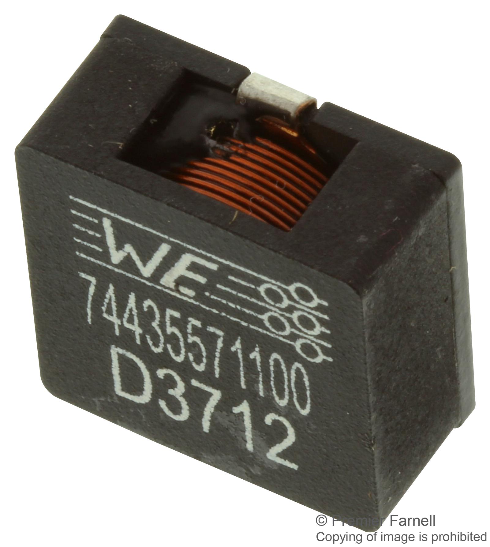 74435572200 INDUCTOR, 22UH 20% 11A, HCI 1890 WURTH ELEKTRONIK