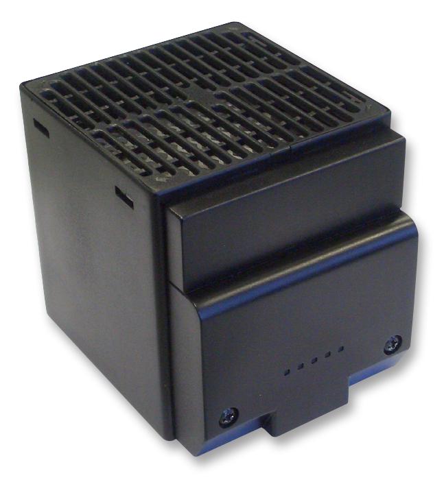 02810.0-00 FAN HEATER, 400W, T/SAFE, D/RAIL CLIP STEGO