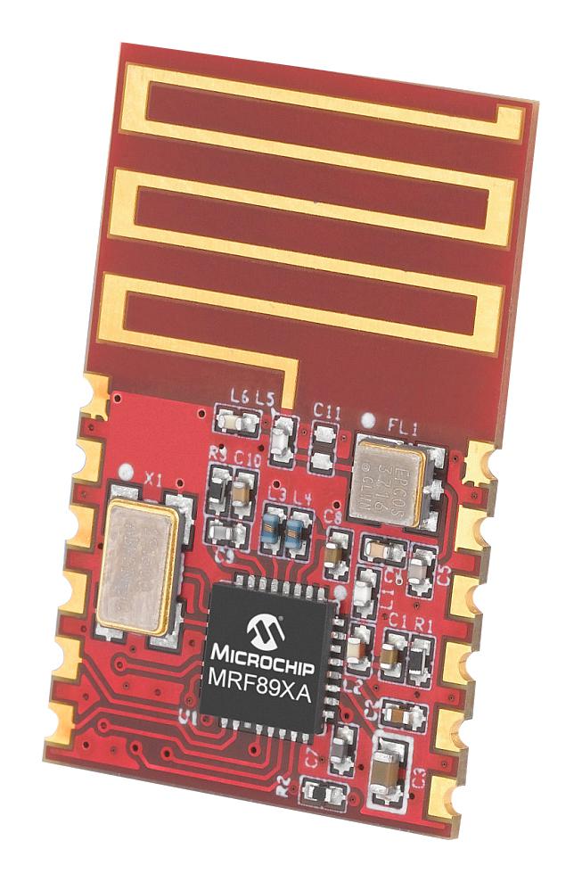 MRF89XAM8A-I/RM MODULE, RF, TRANSCIEVER, 868MHZ MICROCHIP