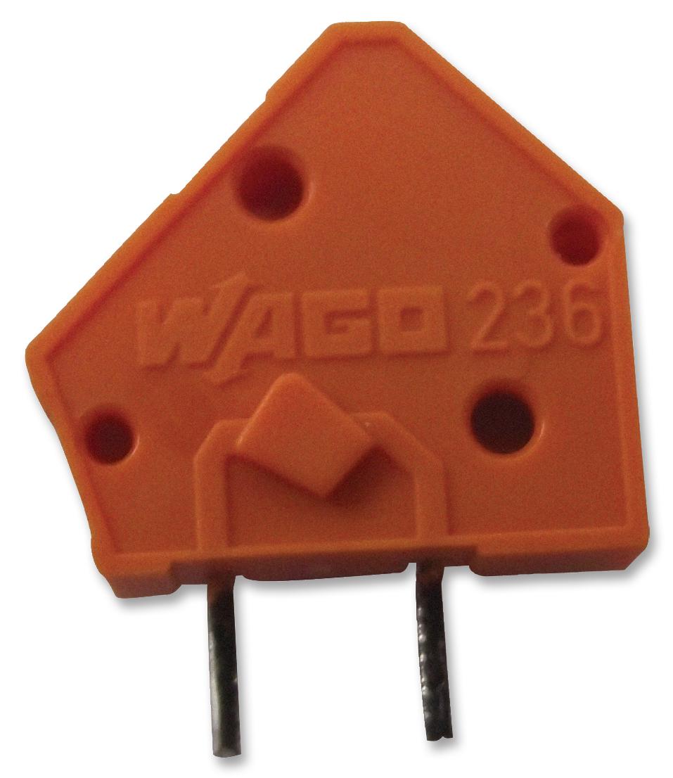236-744. TERMINAL BLOCK, WIRE TO BRD, 1POS, 12AWG WAGO