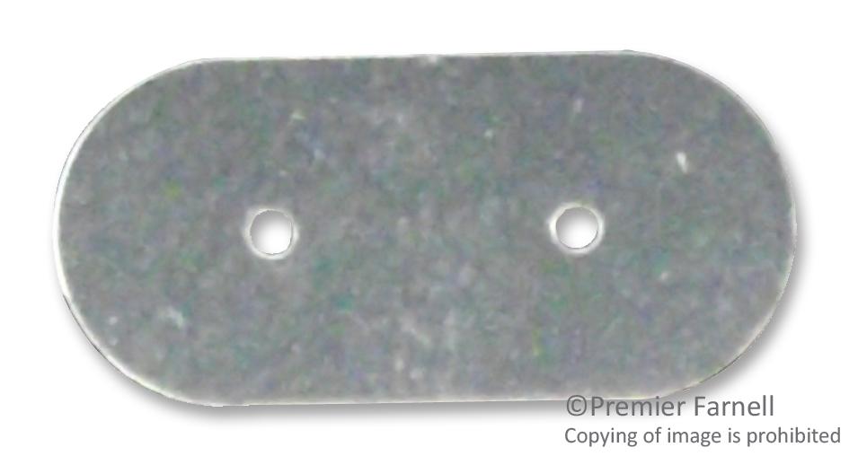 ISQ 04 - 100 PK INSULATOR, FOR CRYSTAL MOUNTS 100PCK FISCHER ELEKTRONIK